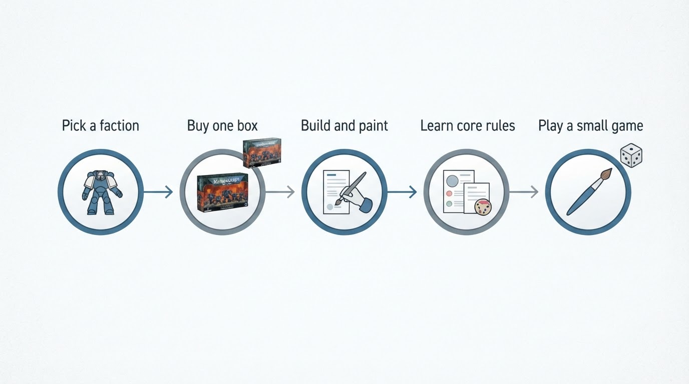 How to Get Into Warhammer 40K: A First-Month Roadmap for Beginners
